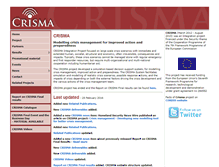 Tablet Screenshot of crismaproject.eu